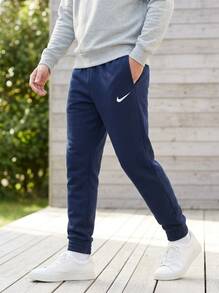 Nike Men's Outdoor Pants Quick-Dry Breathable Skin-Friendly Weekend Training Daily Navy CW6907-451 - Navy Blue - View 1