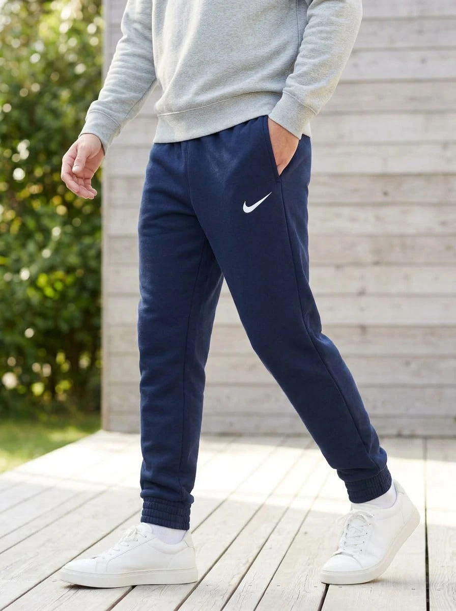 Nike Men's Outdoor Pants Quick-Dry Breathable Skin-Friendly Weekend Training Daily Navy CW6907-451 - Navy Blue - View 1