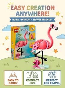 LEGO Creator® Wild Animals: Pink Flamingo GIRLS FIRST 31170 - Multicolor - View 4