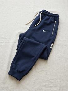 Nike Men's Sports Pants Versatile Comfortable Lightweight Daily Outdoor Commuting Blue FD7738-451 - Navy Blue - View 2