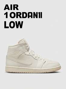 Nike Air Jordan 1 Women's Casual Athletic Shoes Durable Classic Retro Street Style Running School White BQ6472-201 - Legend Light Brown/Muslin/Sail - View 1
