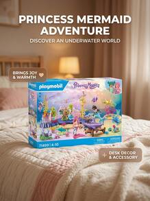 Playmobil Princess Magic Unterwasser-Tierpflege Der Meeresbewohner GIRLS FIRST 71499 - Multicolor - View 3