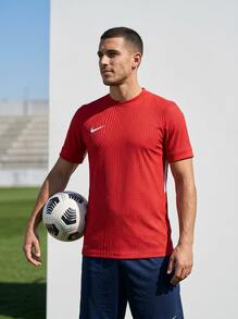 Nike Men's Sports Tees & Tanks Breathable Classic Fit Quick-Dry Gym Daily Weekend Red FZ9271-657 - Red - View 3