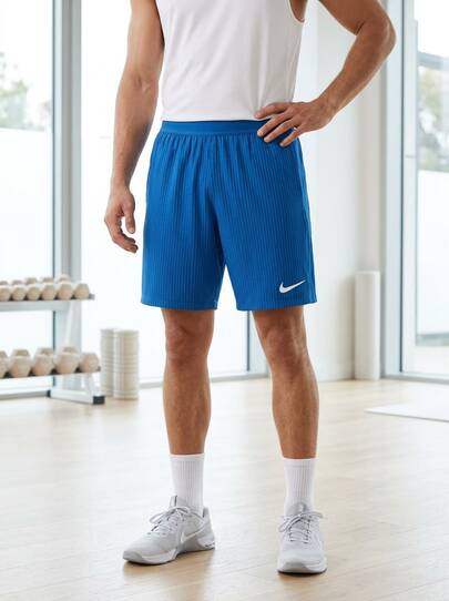 Nike Men's Sports Shorts Comfortable Classic Fit Durable Sports Weekend Summer blau FZ9352-463