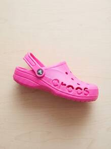 Crocs CLASSIC LINED CLOG Women's Sport Sandals Easy To Match Quick-Dry Versatile Casual Daily Vacation 10126-6QQ - Electric Pink - View 2