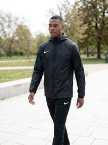 Nike Men's Sports Jackets Packable Warm Durable Daily Training Commuting Black FD7686-010 - Black - View 1
