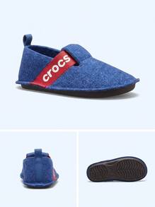 Crocs CLASSIC SLIPPER Kids' Versatile Anti-Slip Ergonomic Weekend Summer Outdoor Blue 205349-CEBL - Blue - View 4