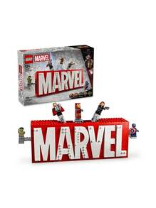 LEGO 76313 MARVEL Logo & Minifigures 12years+ - Multicolor - View 6