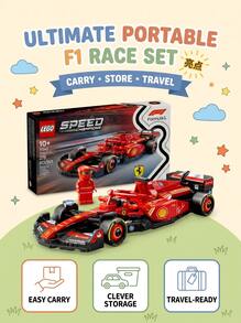 LEGO Speed Champions Ferrari SF-24 F1® Race Car BOYS FIRST 77242 - Multicolor - View 4