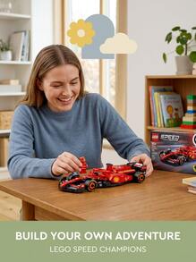LEGO Speed Champions Ferrari SF-24 F1® Race Car BOYS FIRST 77242 - Multicolor - View 2