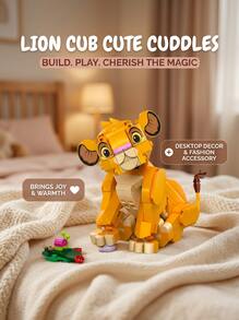 LEGO Disney Classic® Simba, The King's Lion Cub GIRLS FIRST 43243 - Multicolor - View 3