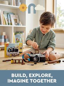 LEGO Creator 3-In-1 Retro Camera Kids 8Years+ 31147 - Multicolor - View 2