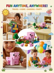 LEGO مجموعة كتل بناء بيت الصغير 21268 - غرفة وديكور المنزل، هدية عيد ميلاد مثالية للأطفال - متعدد الألوان - مشاهدة 5