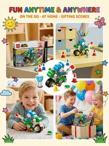 LEGO Super Mario® Mario Kart™ – Yoshi Bike BOYS FIRST 72031 - Multicolor - View 5
