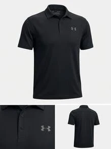 Under Armour UA Men's Sports Tees & Tanks Breathable Classic Fit Quick-Dry Vacation School Casual Black 1377374-001 - Black - View 4