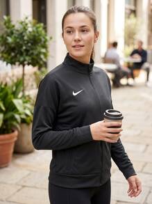 Nike Academy Pro Dri-FIT Women's Training Jacket Black - BLACK/BLACK/BLACK/WHITE - View 4