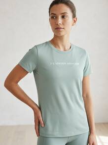 Under Armour UA Sports Tees & Tanks Quick-Dry Skin-Friendly Stretchy Travel Daily Weekend 1389726-348 - Grey - View 1