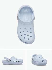 Crocs Kids Fashion Slippers Breathable Comfortable Flexible Daily Casual Indoor 207013-5AF - Dreamscape - View 4