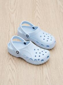 Crocs Kids Fashion Slippers Breathable Comfortable Flexible Daily Casual Indoor 207013-5AF - Dreamscape - View 1