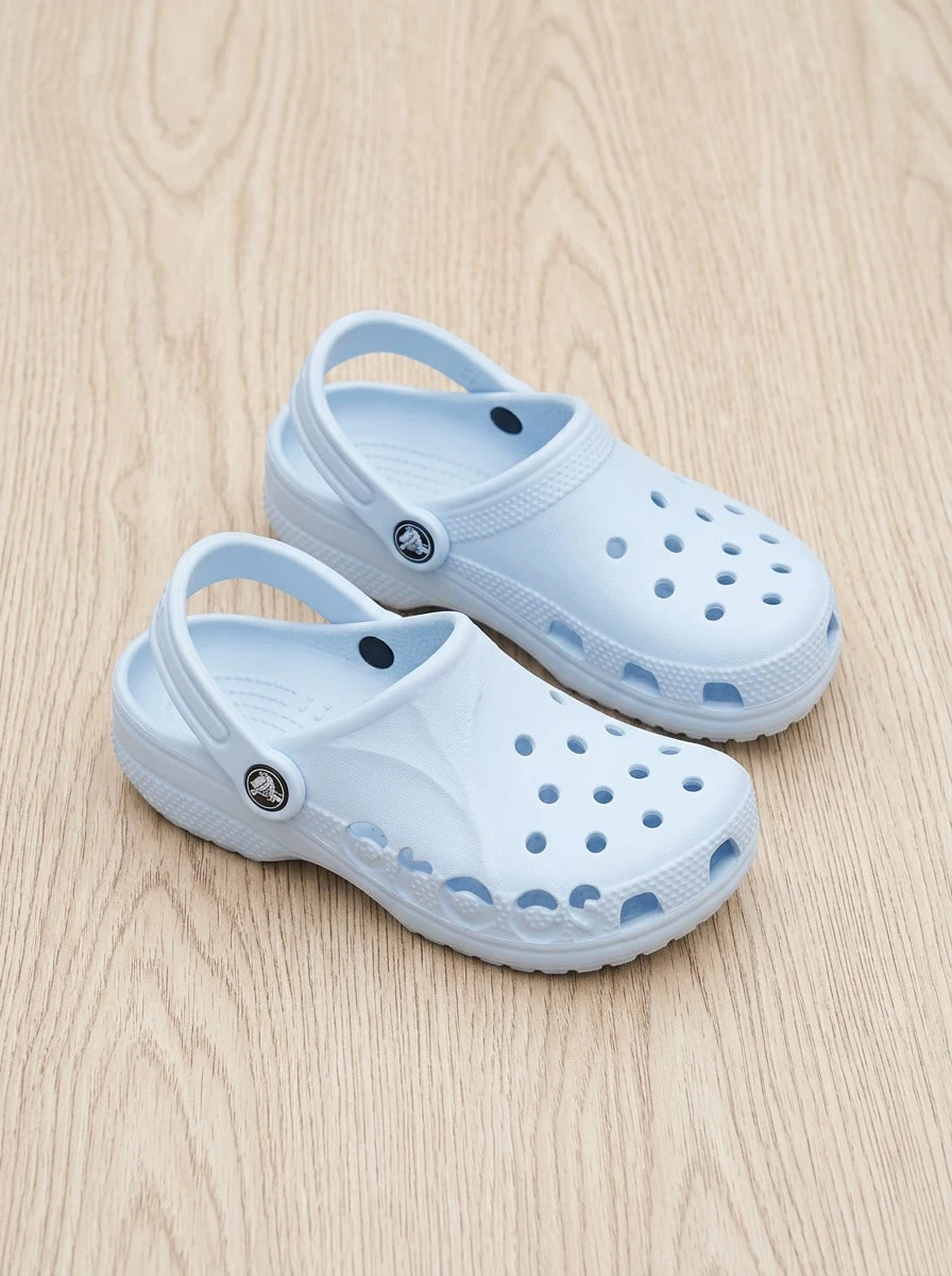 Crocs Kids Fashion Slippers Breathable Comfortable Flexible Daily Casual Indoor 207013-5AF - Dreamscape - View 1
