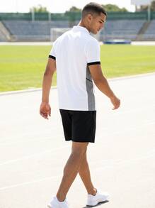 Nike Men's Sport Polos Versatile Soft Breathable Daily Commuting School White FZ9759-100 - White - View 5