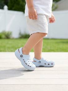 Crocs Kids Fashion Slippers Breathable Comfortable Flexible Daily Casual Indoor 207013-5AF - Dreamscape - View 3
