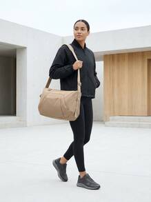 Nike Unisex Zippered Spacious Premium Daily Weekend Gym Khaki HV1193-200 - Multicolor - View 5