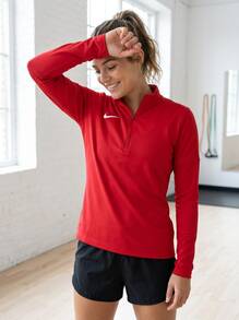 Nike Women's Sports Jackets Durable Versatile Windproof Casual Weekend Sports Red NT0316-657 - Red - View 6