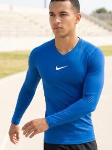 Nike Men's Sports Tees & Tanks Quick-Dry Skin-Friendly Stretchy Outdoor Training Vacation Blue AV2609-463 - RoyalBlue/White - View 5