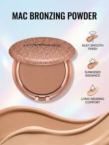 MAC Skinfinish Sunstruck Matte Bronzer Matte Medium Rosy 8 g - 霧面中玫瑰色 - 查看 3