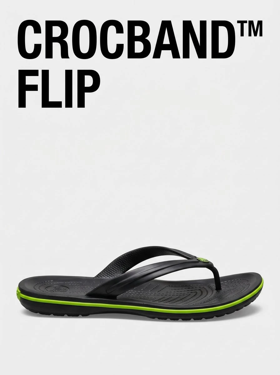 Crocs CLASSIC SLIPPER Unisex Versatile Anti-Slip Ergonomic Summer Outdoor Travel Green 11033-0A1 - Green - View 1