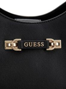 Guess Women's Zippered Spacious Premium Commuting Daily Weekend Black HWBG9644020-BLA - Black - View 5