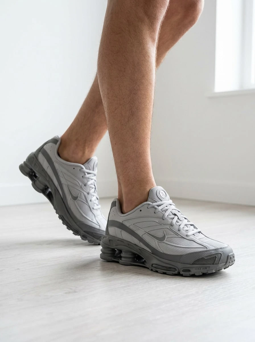 Nike نايك شوكس رايد 2 جديد - رمادي - مشاهدة 1