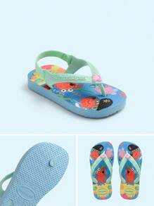 Havaianas Kids' Easy To Match Quick-Dry Versatile Daily Shopping Beach Sand 4145980-106 - Blue - View 4