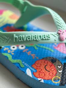 Havaianas Kids' Easy To Match Quick-Dry Versatile Daily Shopping Beach Sand 4145980-106 - Blue - View 5