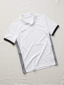 Nike Men's Sport Polos Versatile Soft Breathable Daily Commuting School White FZ9759-100 - White - View 2