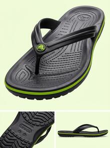 Crocs CLASSIC SLIPPER Unisex Versatile Anti-Slip Ergonomic Summer Outdoor Travel Green 11033-0A1 - Green - View 5