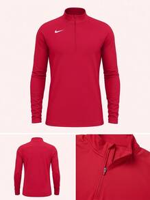 Nike Women's Sports Jackets Durable Versatile Windproof Casual Weekend Sports Red NT0316-657 - Red - View 4