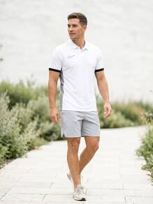 Nike Men's Sport Polos Versatile Soft Breathable Daily Commuting School White FZ9759-100 - White - View 6