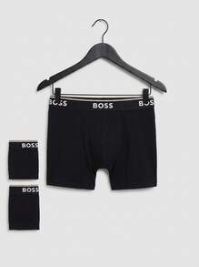 Hugo Boss حزمة 3 قطع من مصدر الطاقة للسيارة - الأسود - مشاهدة 3