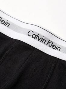 Calvin Klein 3 Pack Men's Boxers - Grey, White, Black - View 5