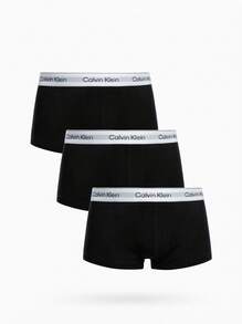 Calvin Klein 3 طقم سراويل داخلية - أبيض وأسود - مشاهدة 6