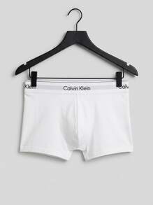Calvin Klein 3 Pack Men's Boxers - White - View 3