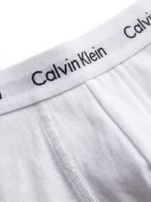 Calvin Klein 3P LOW RISE TRUNK - White - View 5