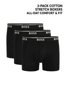Hugo Boss حزمة 3 قطع من مصدر الطاقة للسيارة - الأسود - مشاهدة 4