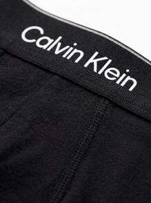 Calvin Klein 3 طقم سراويل داخلية - الأسود - مشاهدة 5
