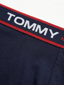 Tommy Hilfiger 3 طقم سراويل داخلية رجالية - أزرق أحمر أسود - مشاهدة 5