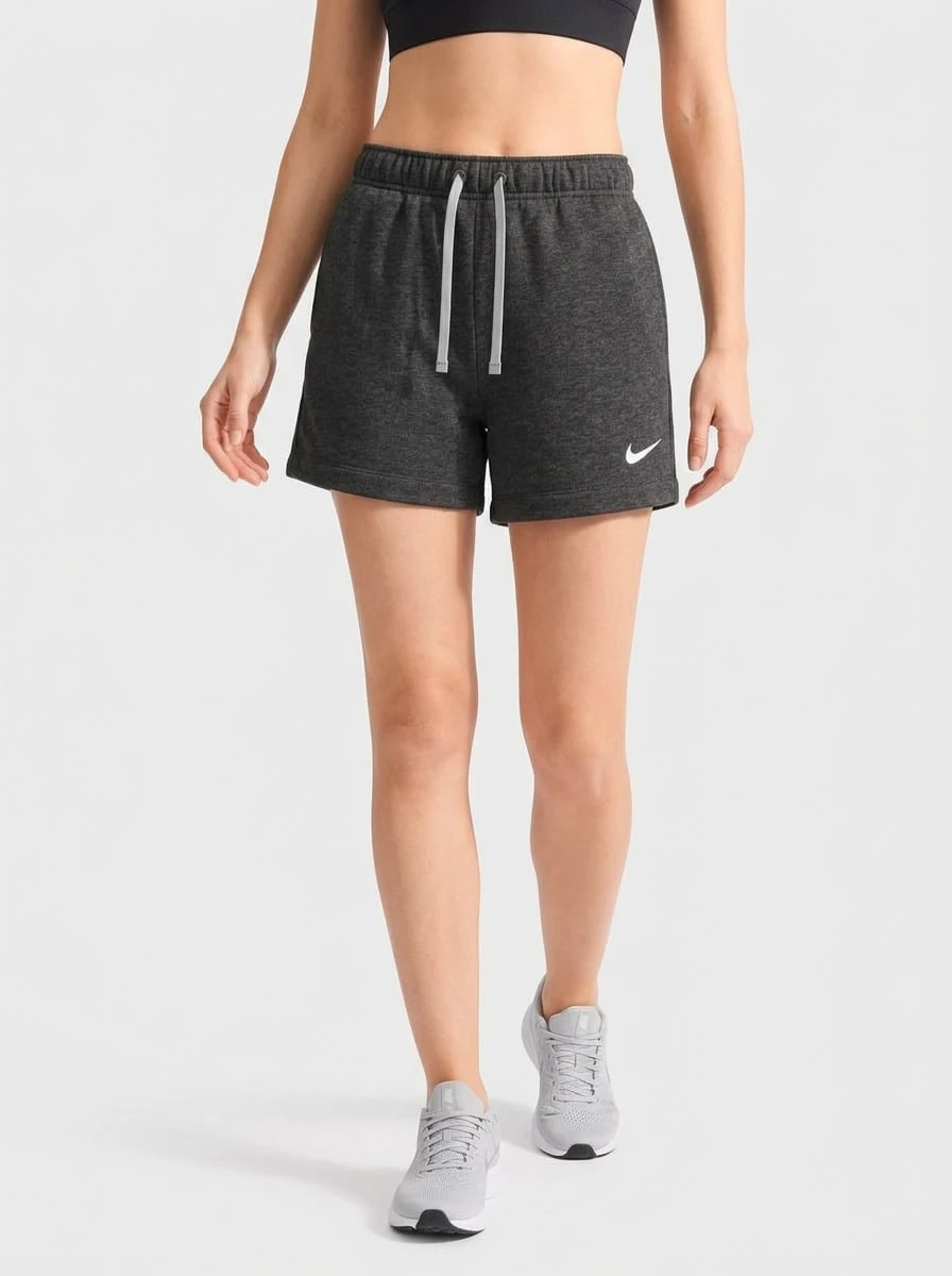 Nike Women's Sports Shorts Lightweight Versatile Quick-Dry Sports Weekend Summer Black IB1243-010 - Black - View 1