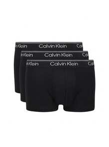 Calvin Klein Low Rise Men's Boxers 3 Pack - Black - View 6