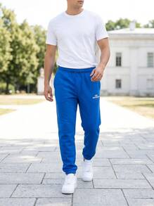 Nike Men's Outdoor Pants Soft Stretchy Quick-Dry Weekend Training Daily HJ2185-480 - Blue - View 3